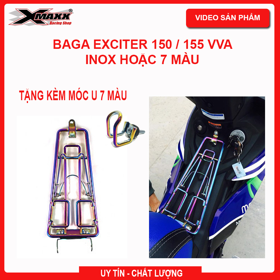 Baga exciter 150 | Baga exciter 155 VVA - Hàng 10 ly cao cấp