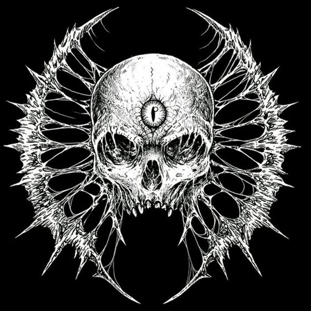 Túi Skulls Green Bone Punk MASTER Unisex