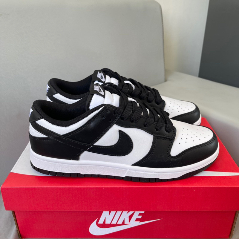 Giày SB Dunk Low White Black - BẢN CAO CẤP | Fullbox