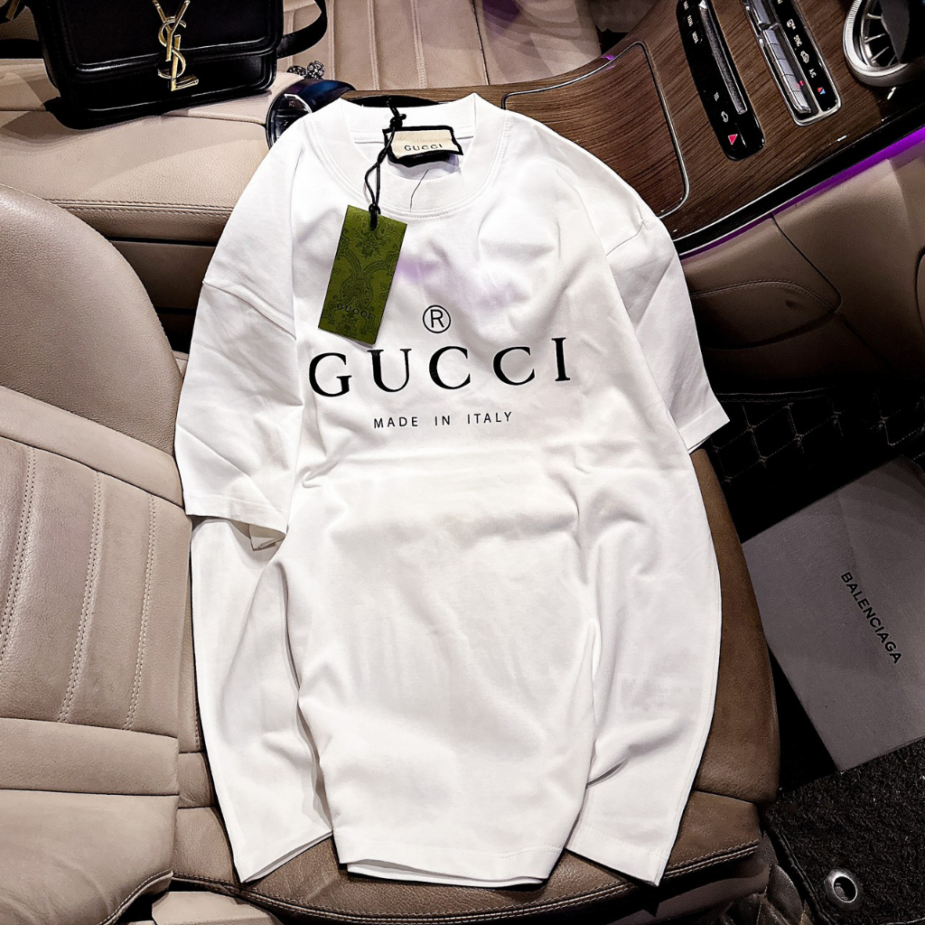 Áo Thun Guc ci Italy Form Rộng Tay Lỡ Vải Cotton 100% , Áo Phông Local Brand Unisex Nam Nữ | BigBuy360 - bigbuy360.vn