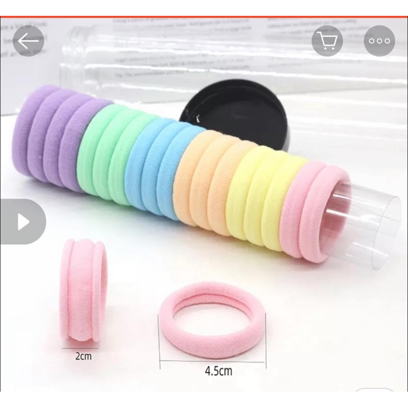 BỊCH 500 CHUN BUỘC TÓC CHO BÉ