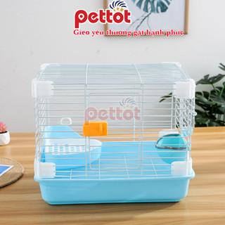  Chuồng thỏ cảnh chuột lang bọi ú sóc nhím cao cấp giá rẻ - không phụ kiện - Pettot 