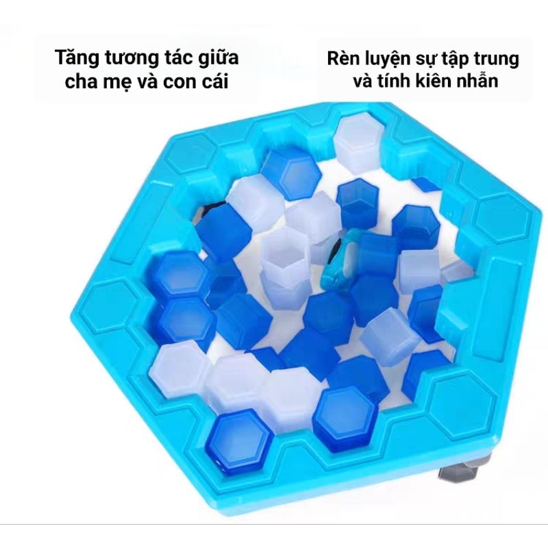 Đồ chơi cho bé tảng băng thăng bằng với chú chim cánh cụt đáng yêu  - Đồ chơi cho trẻ NS KIDS