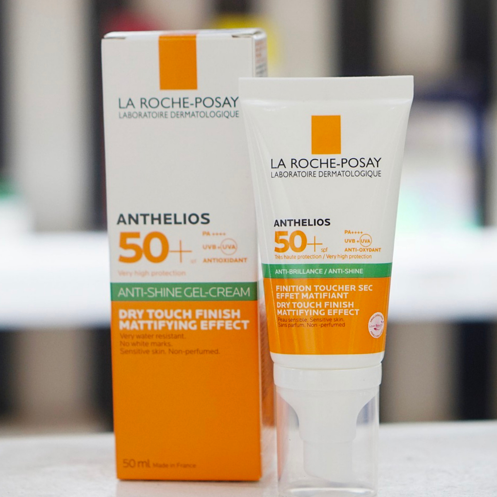 Kem Chống Nắng La Roche Posay Anthelios Anti-Shine Dry Touch Gel Cream SPF 50+ Cho Da Dầu (50ml)