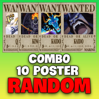 Combo 10 Poster One Piece (Mua 8 tặng 2)