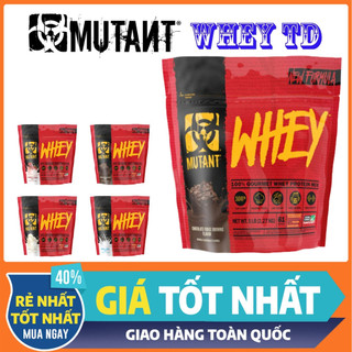 Whey Mutant Protein 5Lbs 2.27kg vị Triple Chocolate - Sữa tăng cơ bổ sung protein