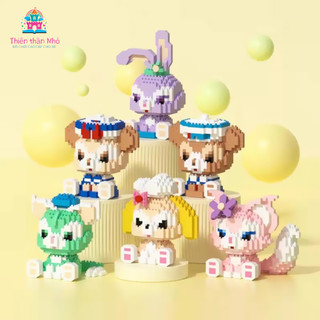[Hàng loại 1] Bộ Đồ Chơi Xếp Hình Lắp Ráp 3D Động Vật Dễ Thương Mini Cho Các Bé