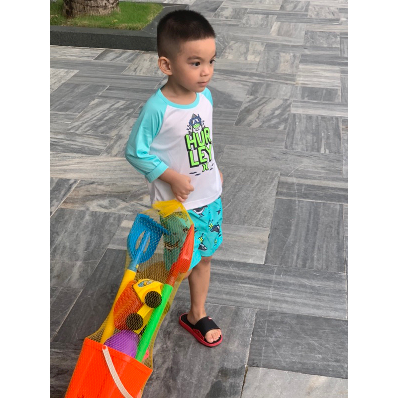 Set bơi 3 chi tiết cho bé trai xuất dư xịn 1-4y