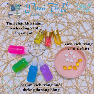 Set Kích Trắng Mạnh X10 Pha Kem - mỹ phẩm Denni