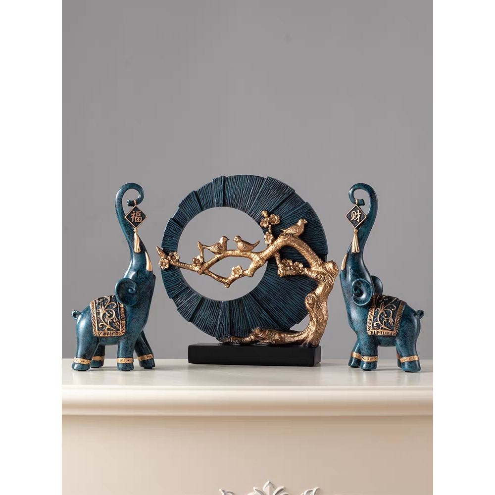 Đồ decor phong khách, tượng voi decor trang trí nhà cửa phong cách hiện đại