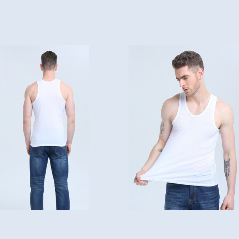 Áo ba lỗ thun gân, form body tôn dáng chất liệu cotton, polyester 100% thoáng mát, thoải mái khi vận động