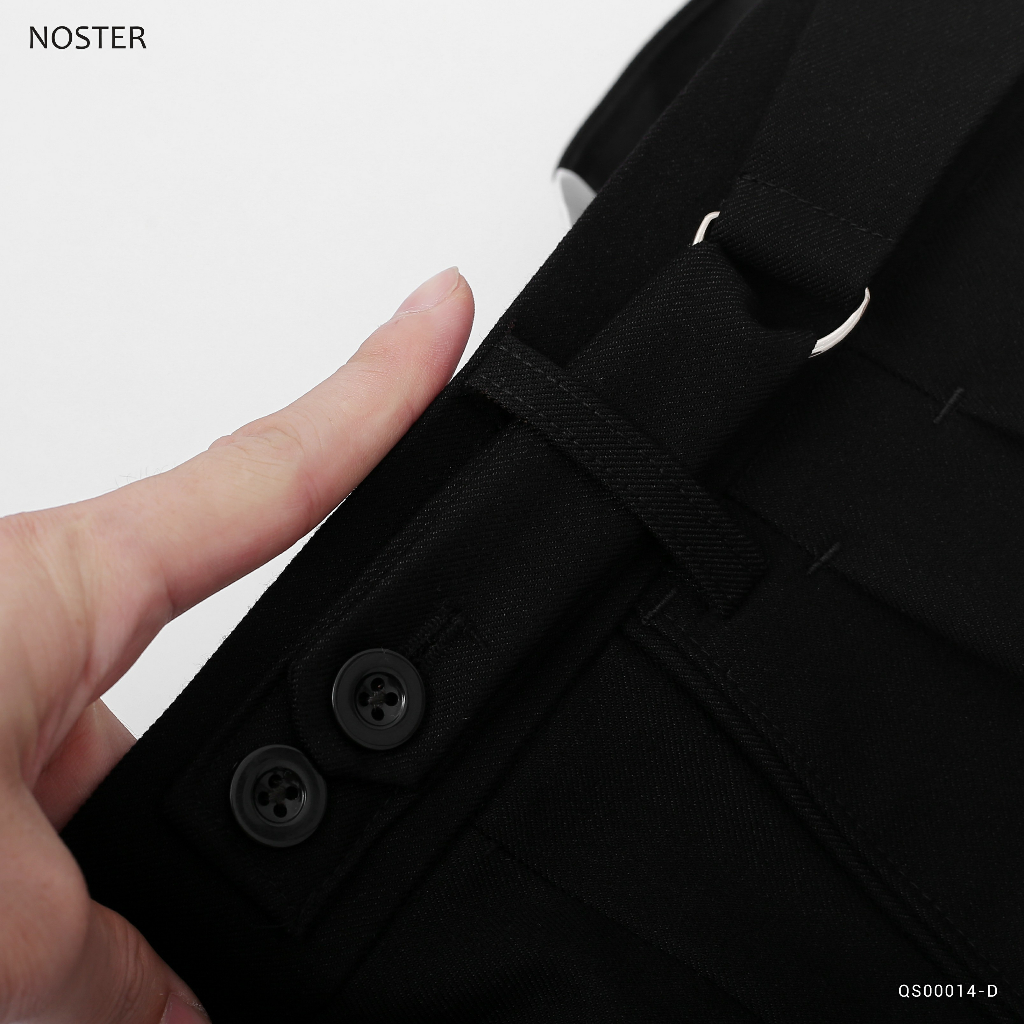 Quần Short vải sidetab d-ring, phom dáng đẹp - Thương hiệu Noster QS00014