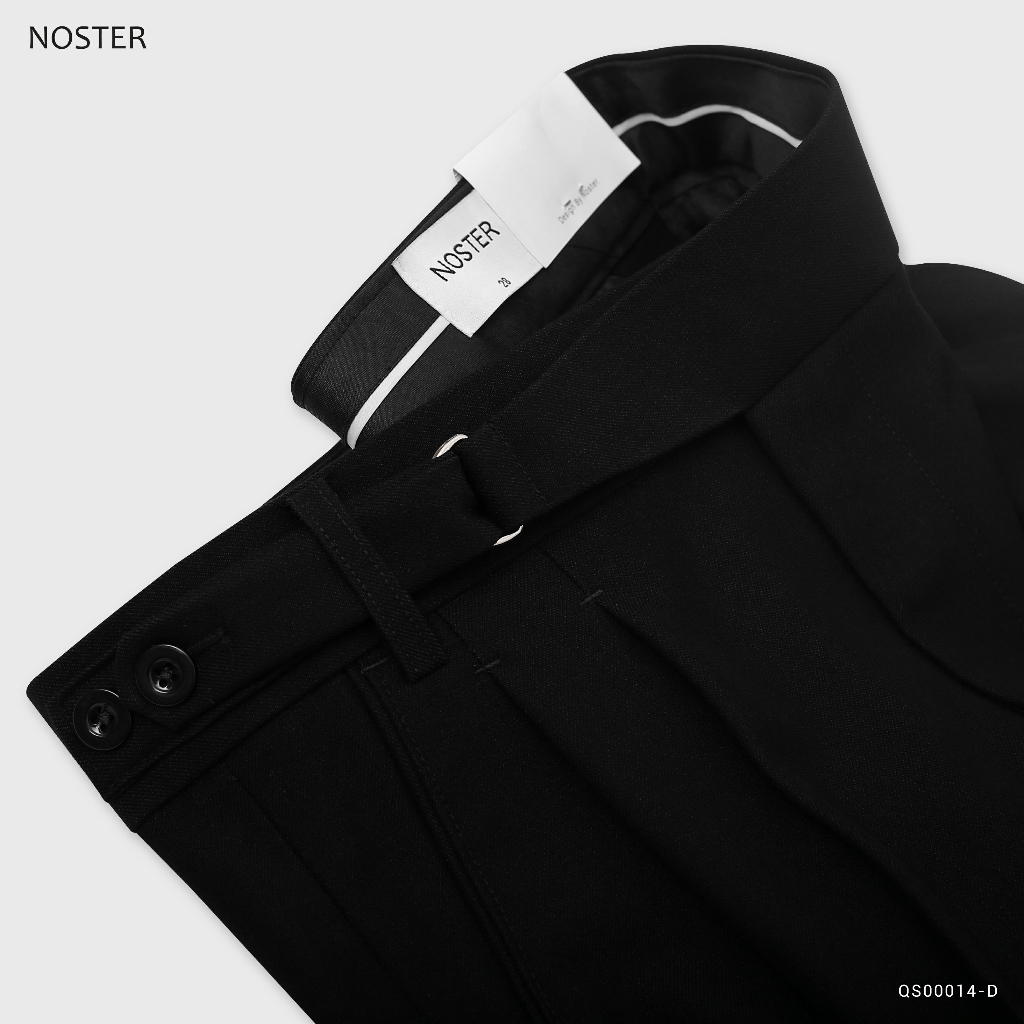 Quần Short vải sidetab d-ring, phom dáng đẹp - Thương hiệu Noster QS00014