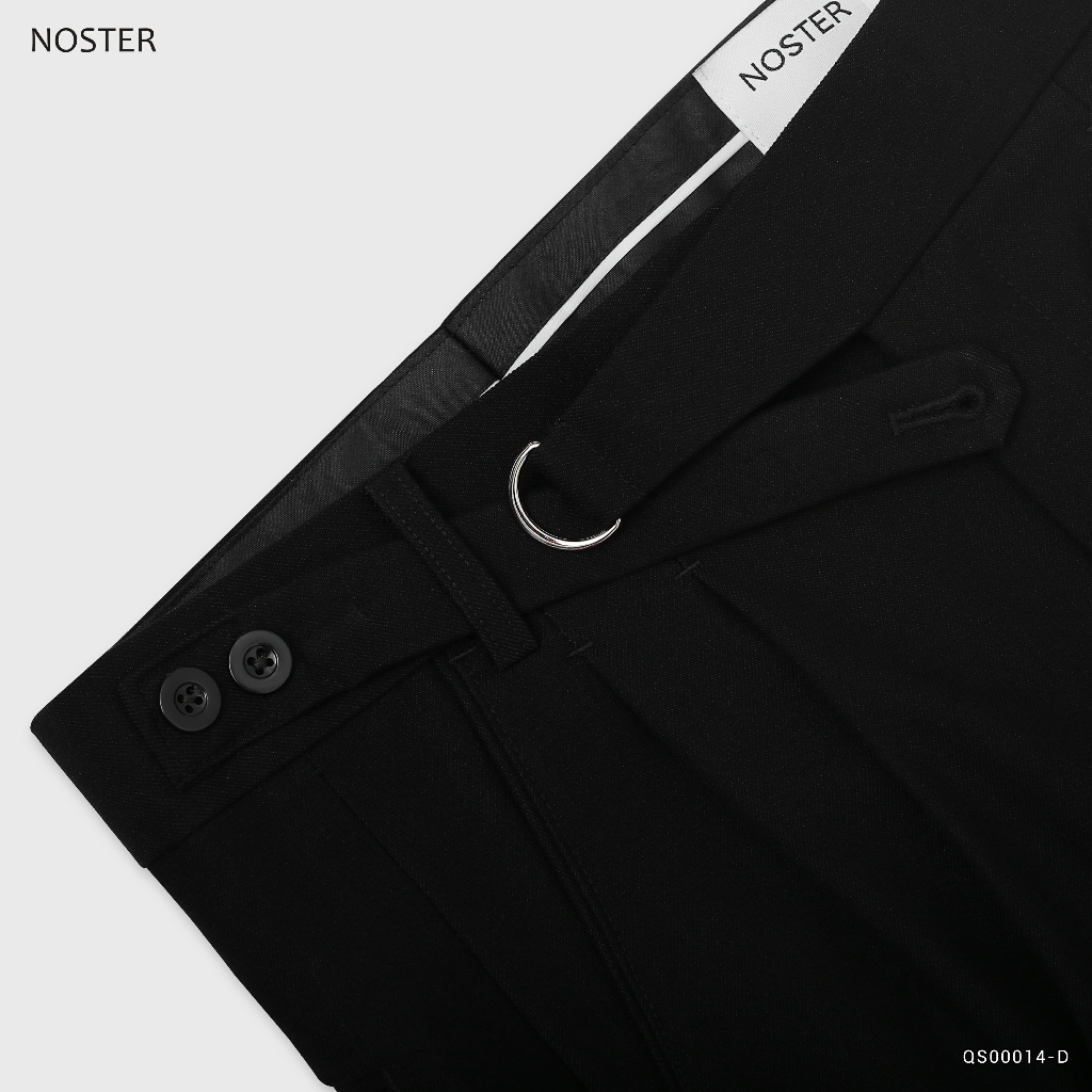 Quần Short vải sidetab d-ring, phom dáng đẹp - Thương hiệu Noster QS00014