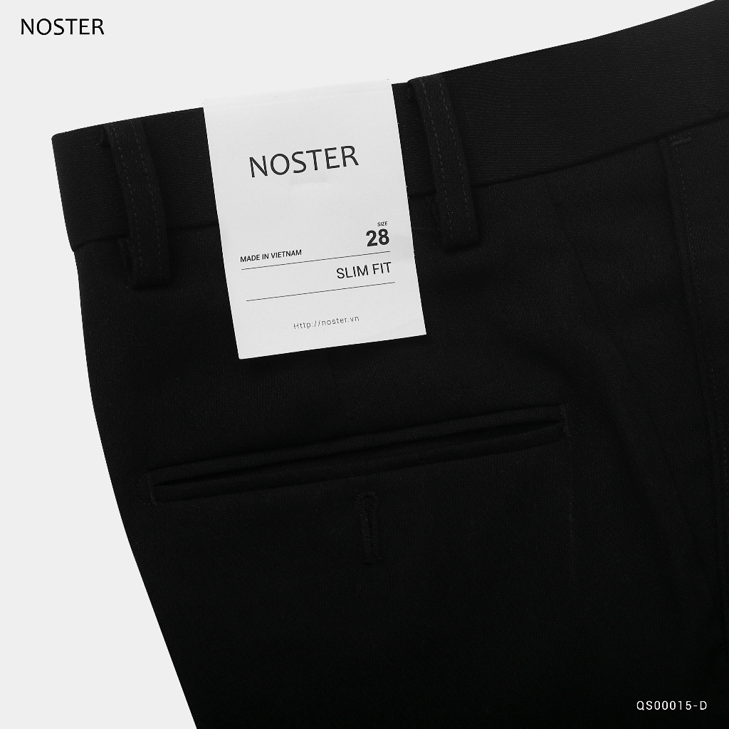 Quần shorts vải basic, chất vải dầy dặn - Thương hiệu Noster QS00015