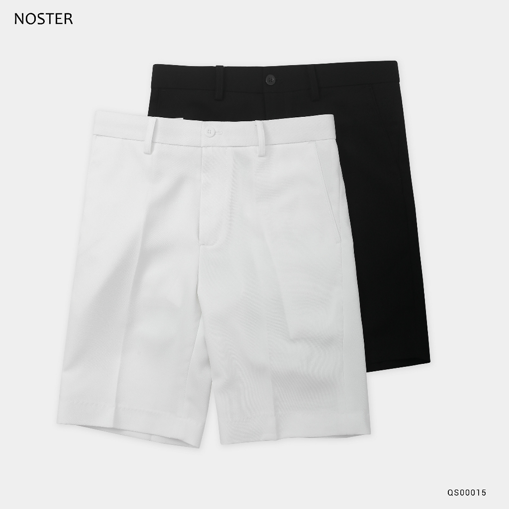 Quần shorts vải basic, chất vải dầy dặn - Thương hiệu Noster QS00015