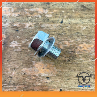 Ốc xã nhớt honda, yamaha loại xịn 12, 13, 14, 15 ly