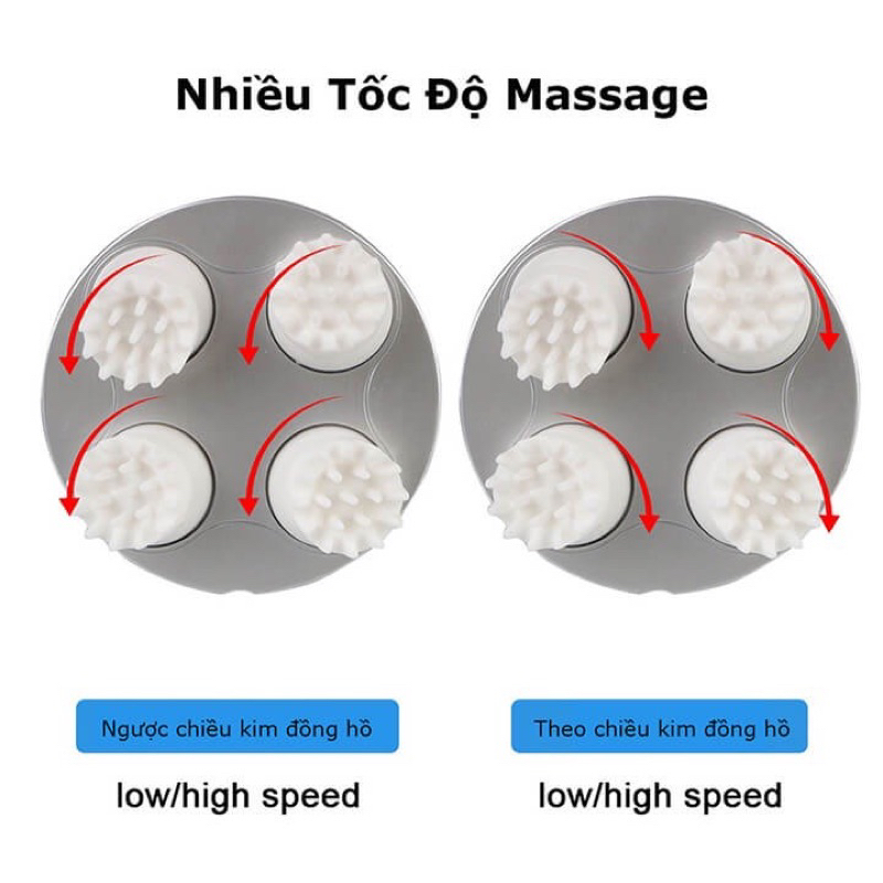 Máy massage đầu 3D cầm tay