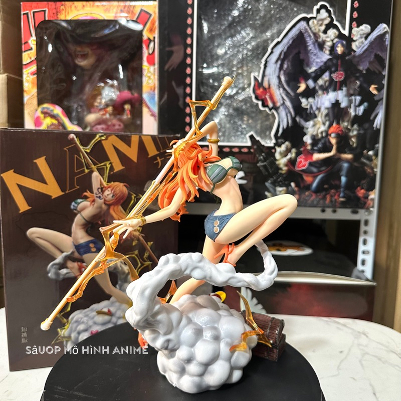 Mô hình Nami quần short cộng hưởng Zeus cao 32cm