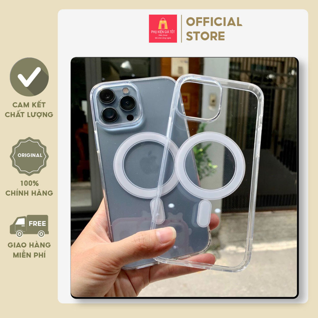 Ốp Lưng Hỗ trợ sạc không dây iphone 8/8Plus/X/XS/XR/Xs Max/11/Pro/Pro Max/12/Pro/Pro Max/13/Pro/Max/14/Plus/Pro/Max