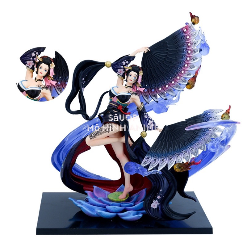 Mô hình Nico Robin Wano kimono múa quạt cao 34cm (Mô hình Anime One Piece figure)