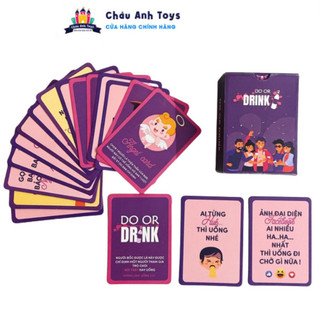 Bộ bài Drinking game huệ nốc out tổng hợp 83 lá bài cho cặp đôi nhóm bùng nổ cuộc vui