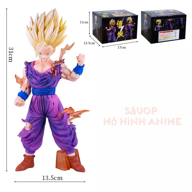 Mô hình Son gohan Super Saiyan 2 cao 31cm