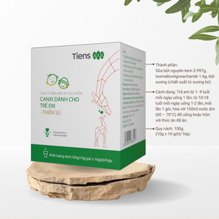 (Gói dùng thử) Canxi Thiên sư dạng bột dành cho trẻ em