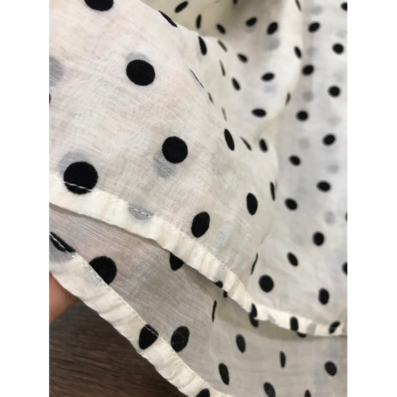 Áo sơ mi kiểu tay phồng size l thanh lý