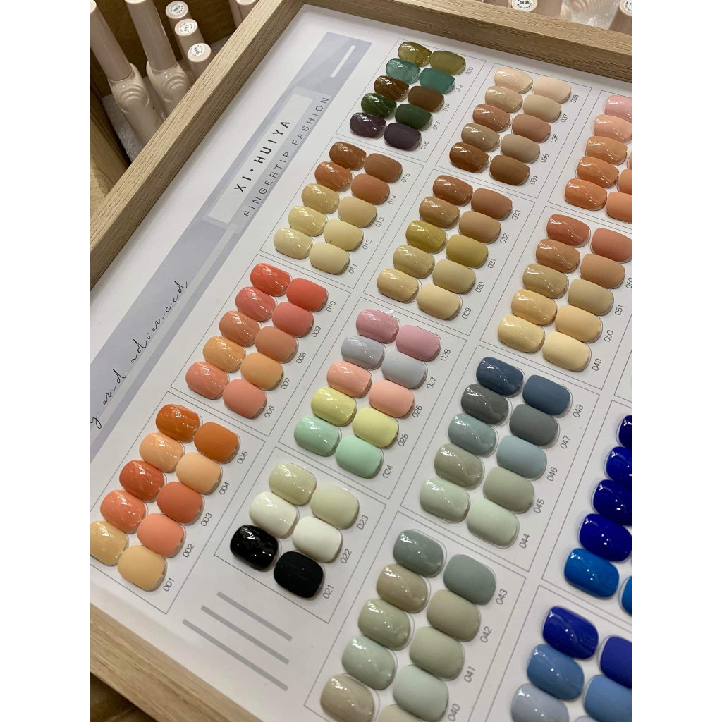 Set sơn gel 118 màu cao cấp Aivennhiy đặc mướt, tặng kèm bảng màu và base top