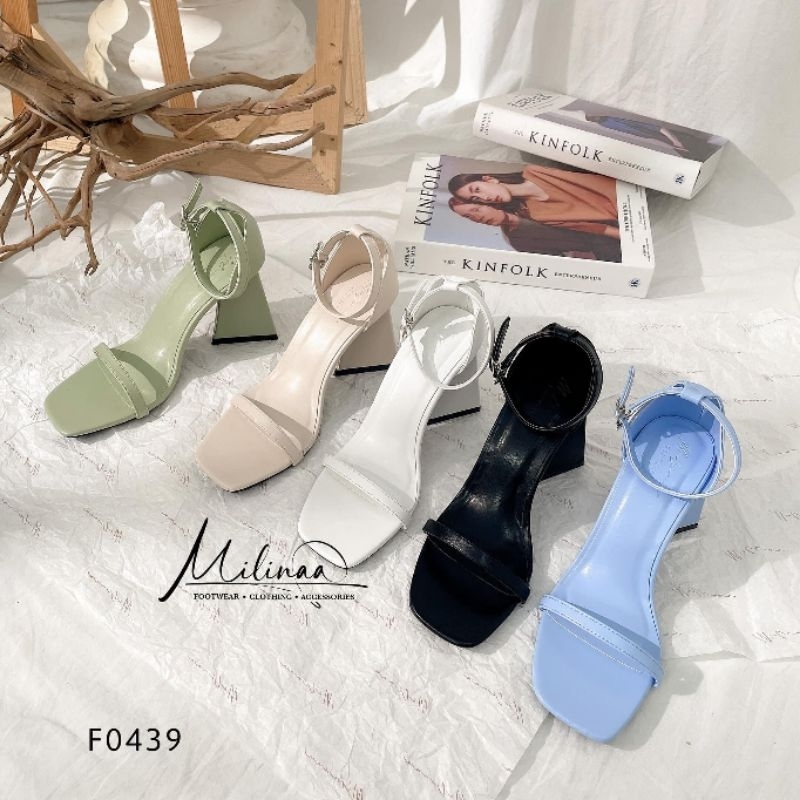 Gót tam giác 9 phân da trơn chống thấm