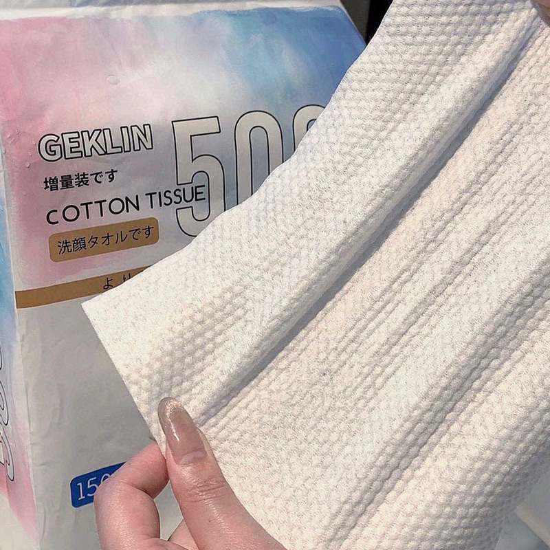 Khăn mặt đa năng túi 150 khăn Geklin dạng rút tiện lợi an toàn cho da - KL02 | BigBuy360 - bigbuy360.vn