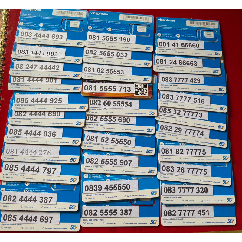 Sim Vinaphone Tứ Quý Giữa - Sim Trả Trước, Đăng Ký Chính Chủ