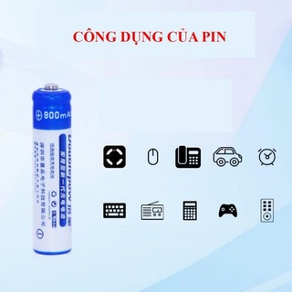 pin tiểu sạc Doublepow AAA 900mAh