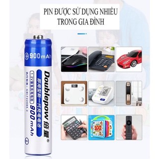 pin tiểu sạc Doublepow AAA 900mAh