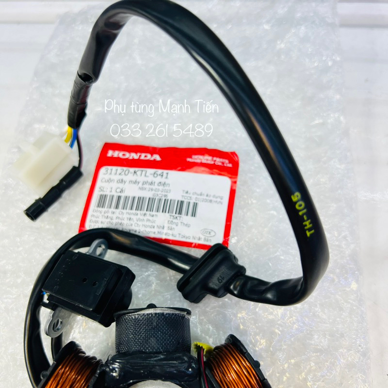 Cuộn điện Wave , Supper Dream chính hãng mã  31120-LTL-641