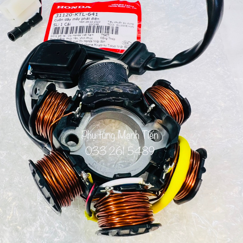 Cuộn điện Wave , Supper Dream chính hãng mã  31120-LTL-641