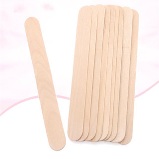 Combo 5 que gỗ tiệt trùng wax lông, đè lưỡi