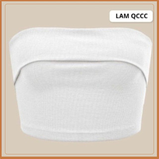 Áo quây ngang ngực nữ BIGBI- Áo ống không mút ngực ôm body, Chất vải Zip Cotton co giãn 4 chiều dày dặn