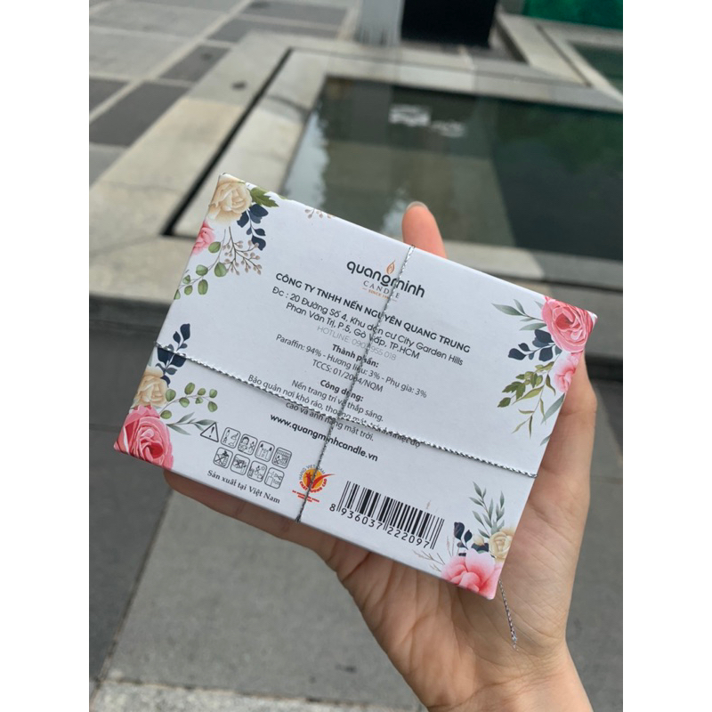 HỘP QUÀ 3 NẾN THƠM