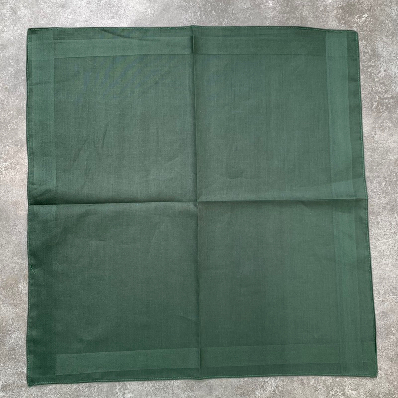 Khăn tay trơn tập thêu kích thước 40 x 40 cm chất cotton thô
