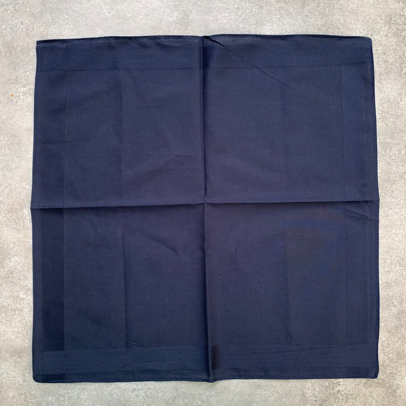 Khăn tay trơn tập thêu kích thước 40 x 40 cm chất cotton thô
