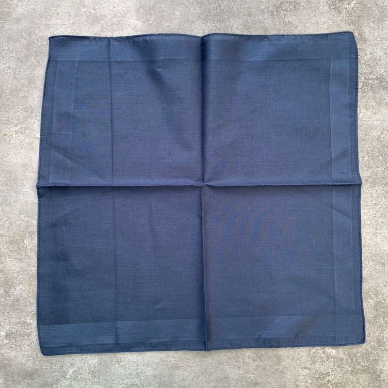 Khăn tay trơn tập thêu kích thước 40 x 40 cm chất cotton thô