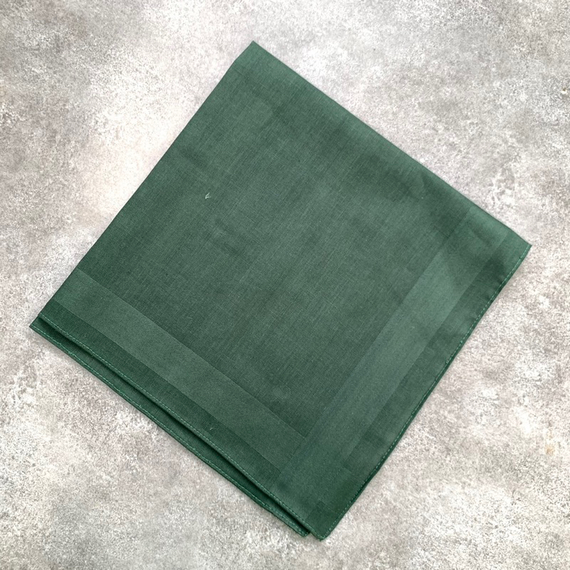 Khăn tay trơn tập thêu kích thước 40 x 40 cm chất cotton thô