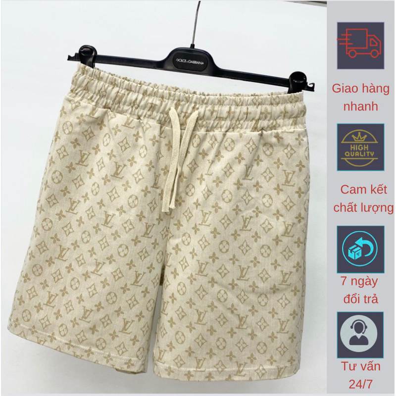 Quần cộc đùi vải dệt bản SUPPER hàng QC cao cấp ( chuẩn hình ảnh 100%)