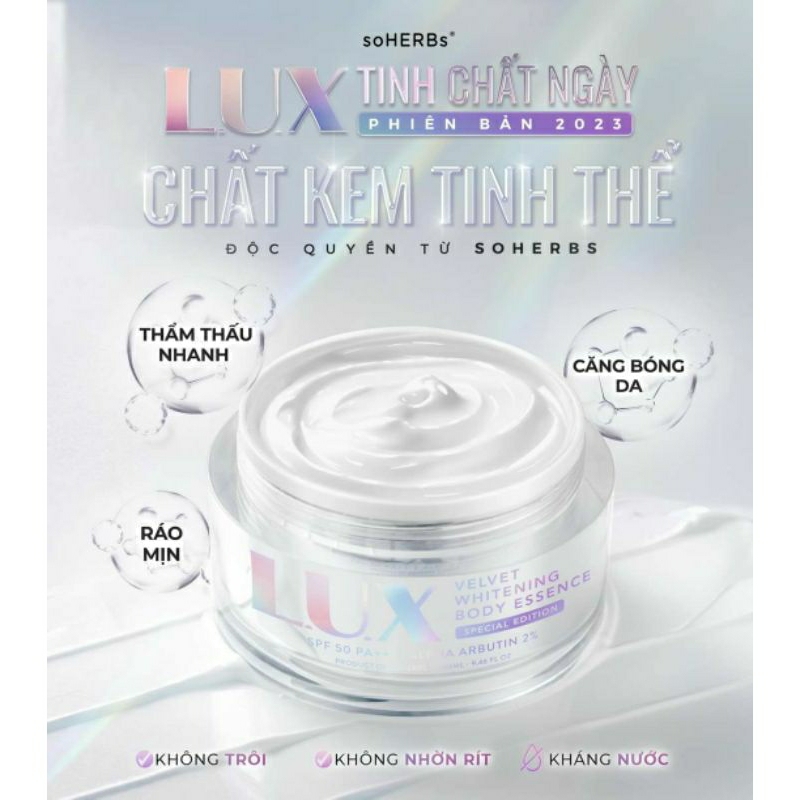 KEM BODY LUX YẾN TƯƠI soHERBs