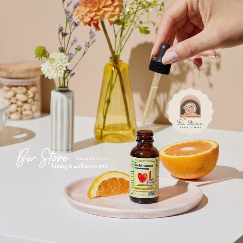 Siro Tăng Đề Kháng Childlife Echinacea USA 30ml cho bé
