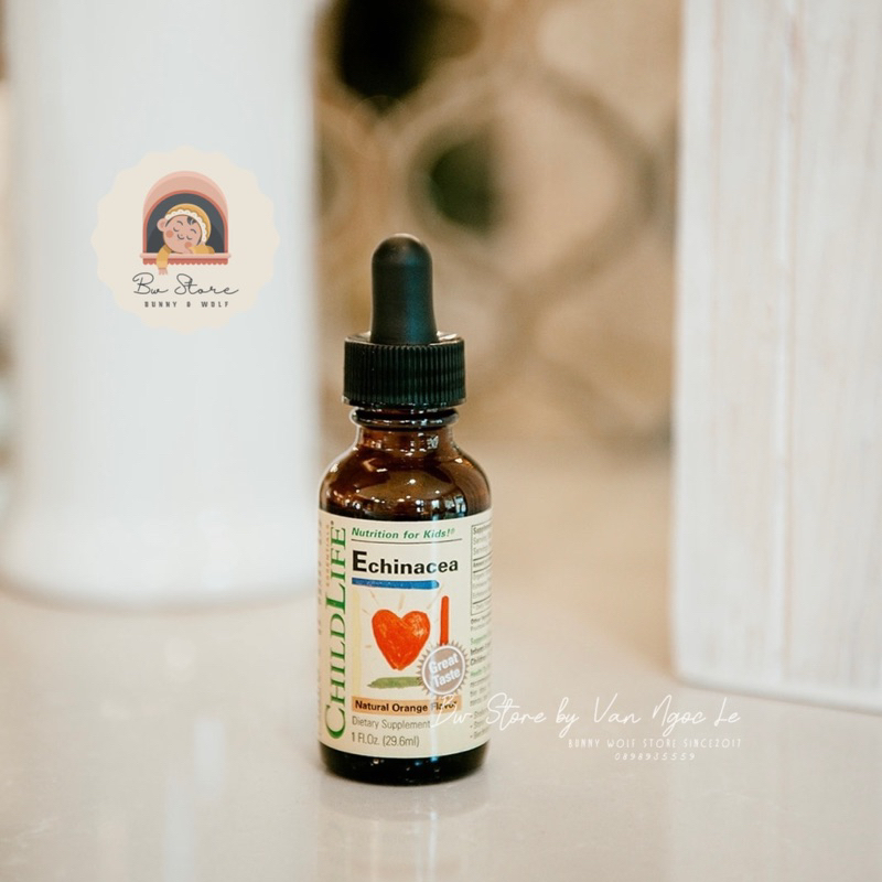 Siro Tăng Đề Kháng Childlife Echinacea USA 30ml cho bé