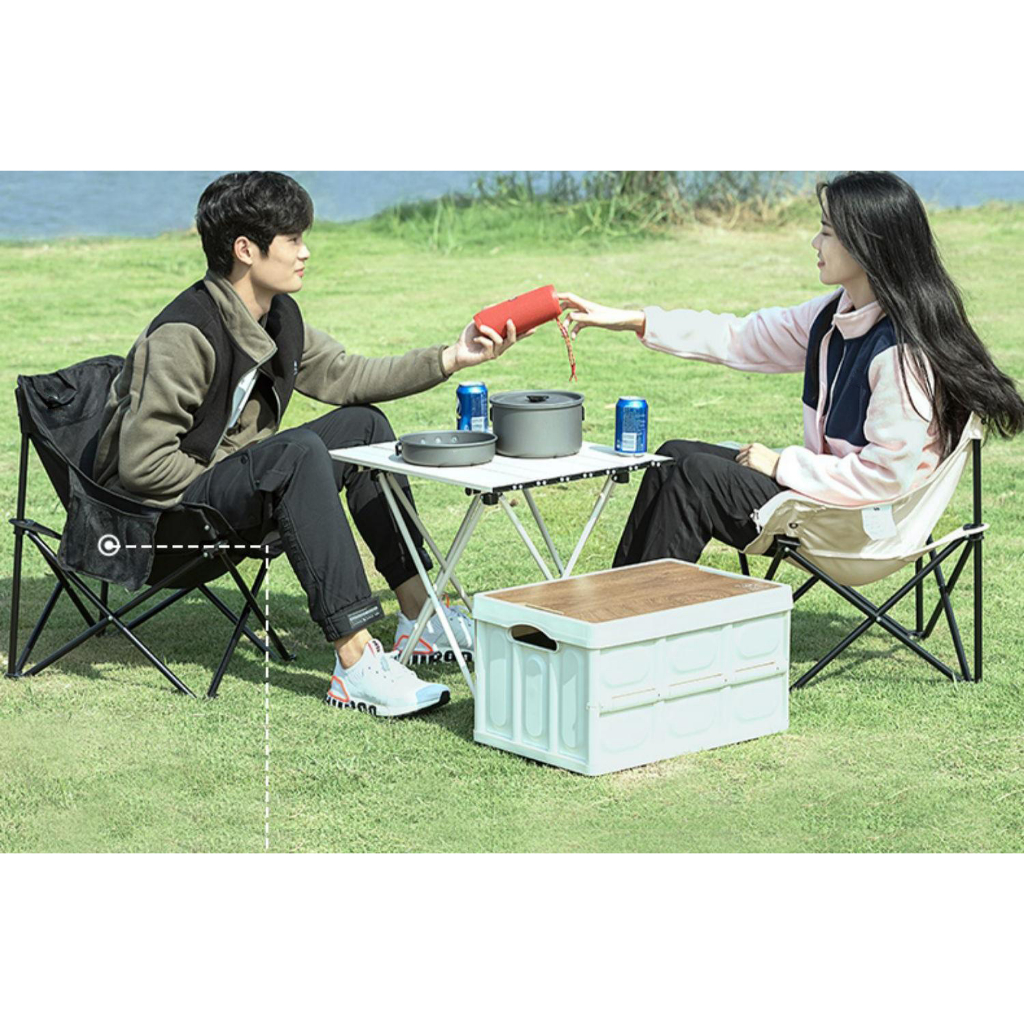 Ghế Xếp Gọn Mặt Trăng Dã Ngoại - Ghế Thư Giãn Đa Năng Hợp Kim Không Gỉ Chịu Lực Coolcampshop. | BigBuy360 - bigbuy360.vn