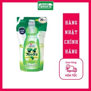 Nước rửa chén loại túi 500 ml Rocket - Nhật Bản